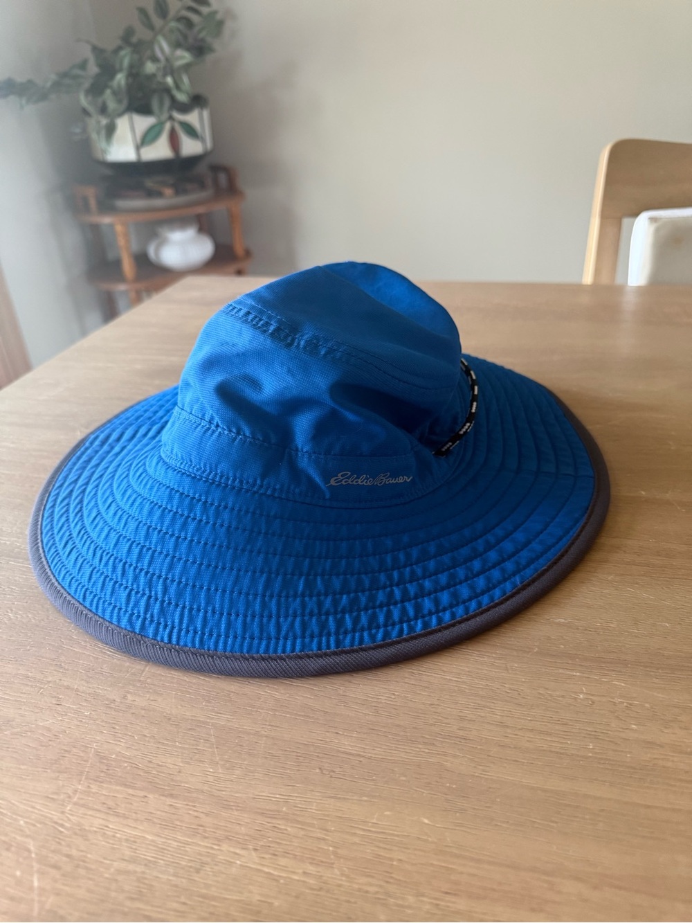 Eddie Bauer Royal Blue Wide Brim Sun Hat